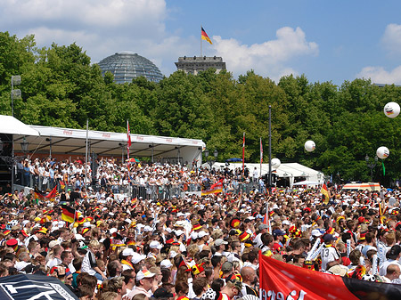 Foto Tribünen am Brandenburger Tor - Berlin