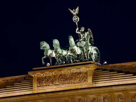 Brandenburger Tor bei Nacht - Berlin (Berlin)