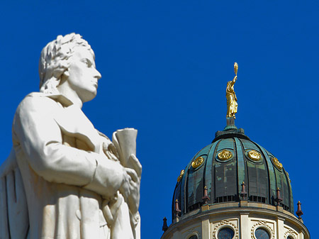 Fotos Schillerdenkmal mit dem Französischen Dom | Berlin