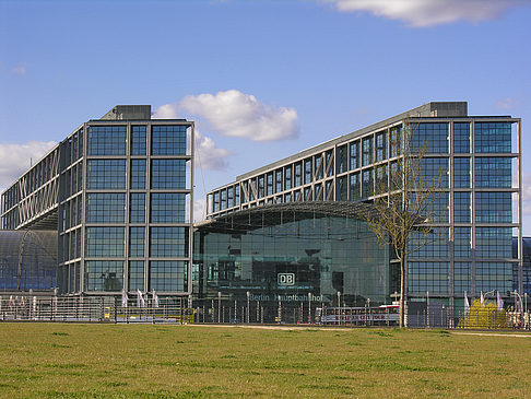 Blick auf den Hauptbahnhof - Berlin (Berlin)