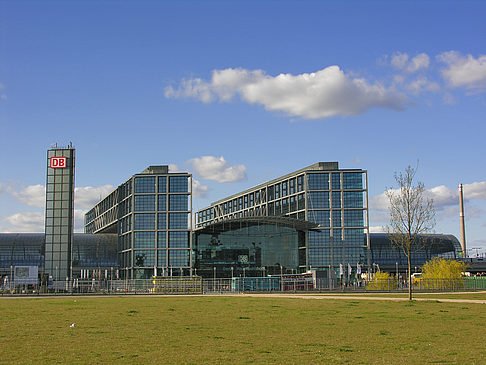 Blick auf den Hauptbahnhof - Berlin (Berlin)