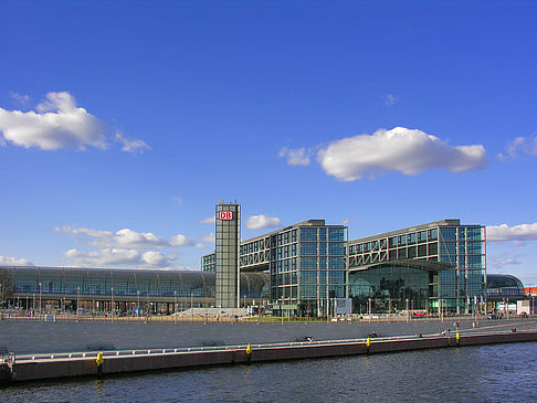 Foto Blick auf den Hauptbahnhof - Berlin