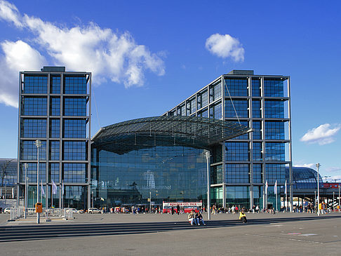 Blick auf den Hauptbahnhof - Berlin (Berlin)