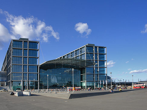 Blick auf den Hauptbahnhof - Berlin (Berlin)