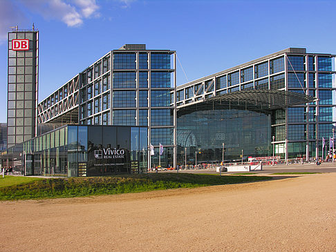 Blick auf den Hauptbahnhof Foto 