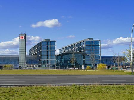 Blick auf den Hauptbahnhof - Berlin (Berlin)