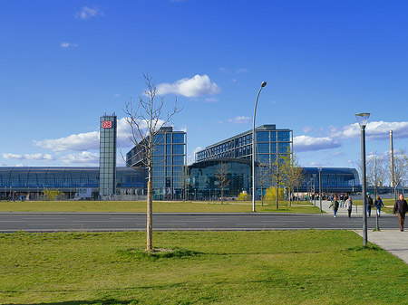 Blick auf den Hauptbahnhof - Berlin (Berlin)