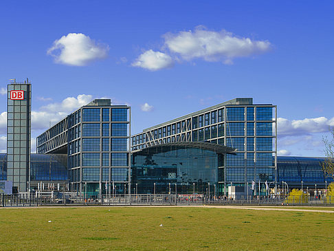 Blick auf den Hauptbahnhof - Berlin (Berlin)