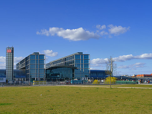 Blick auf den Hauptbahnhof - Berlin (Berlin)