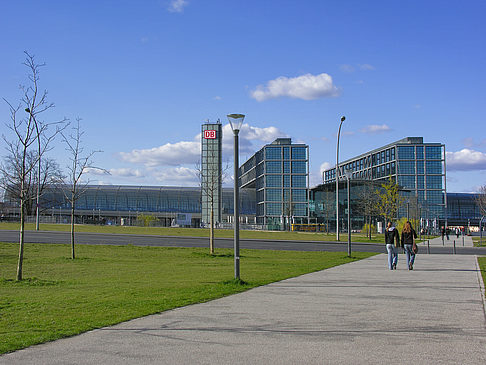 Blick auf den Hauptbahnhof - Berlin (Berlin)