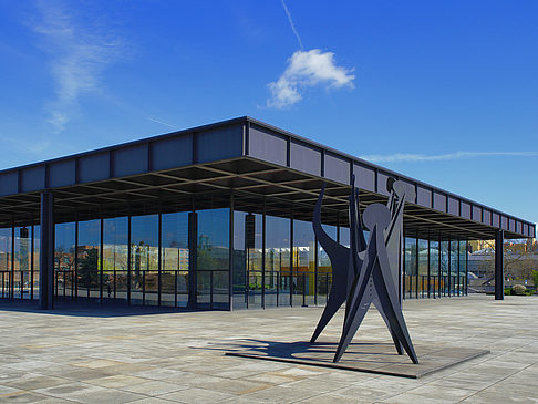 Terrasse an der Neuen Nationalgalerie