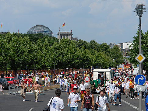 Foto Weg zur Fanmeile