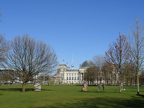 Blick auf Reichstag - Berlin (Berlin)