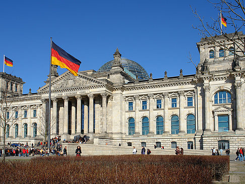 Fotos Blick auf Reichstag