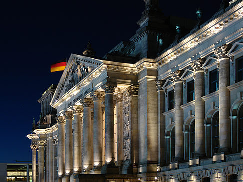 Fotos Reichstag bei Nacht