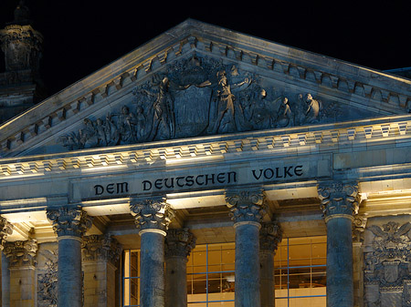 Foto Reichstag bei Nacht - Berlin