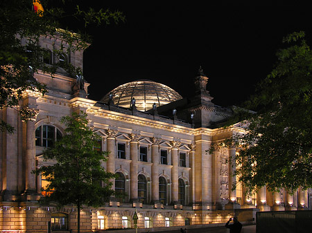 Reichstag bei Nacht Foto 