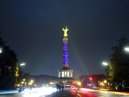 Straße des 17. Juni und Siegessäule - Berlin (Berlin)