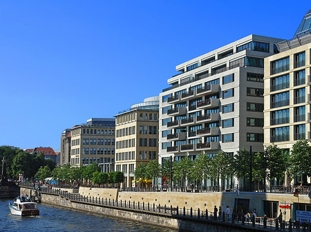 Blick von der Liebknecht-Brücke - Berlin (Berlin)