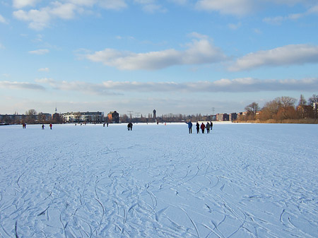 Gefrorener See - Berlin (Berlin)