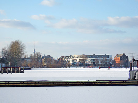 Gefrorener See - Berlin (Berlin)