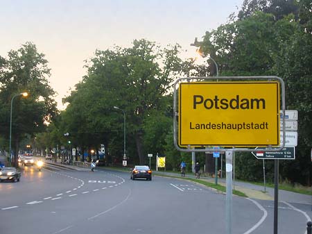 Ortsschild Potsdam - Brandenburg (Potsdam)