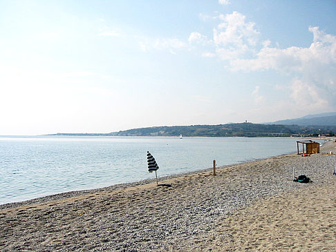 Der Strand in Kalabrien - Kalabrien