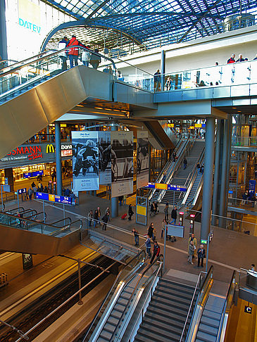 Hauptbahnhof Berlin Foto 